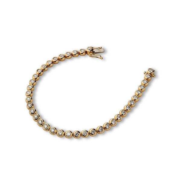 4 Prongs Tennis Bracelet 2.20 Ct